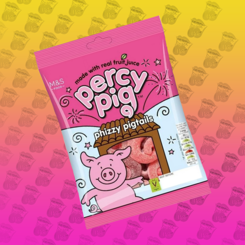 Percy Pig phizzy pigtails