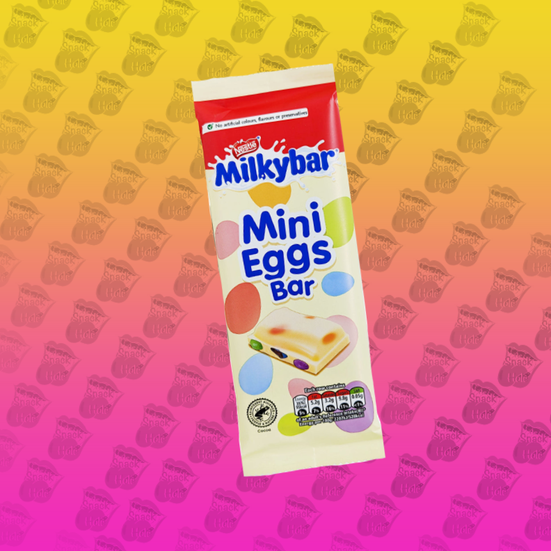 Milkybar with mini eggs bar