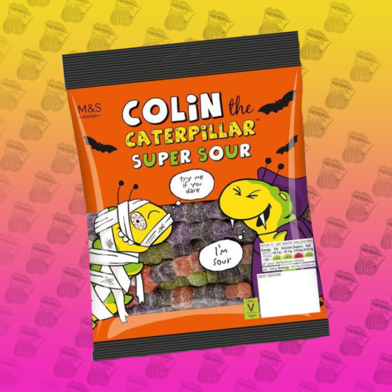 Colin the Caterpiller - Super sour Halloween