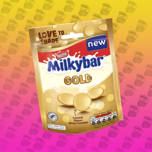 Milky Bar gold buttons