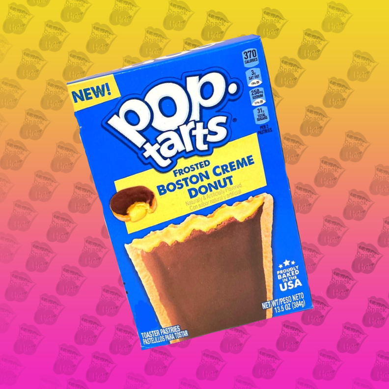 Pop Tarts Frosted Boston Creme (Pack of 2 pastries)