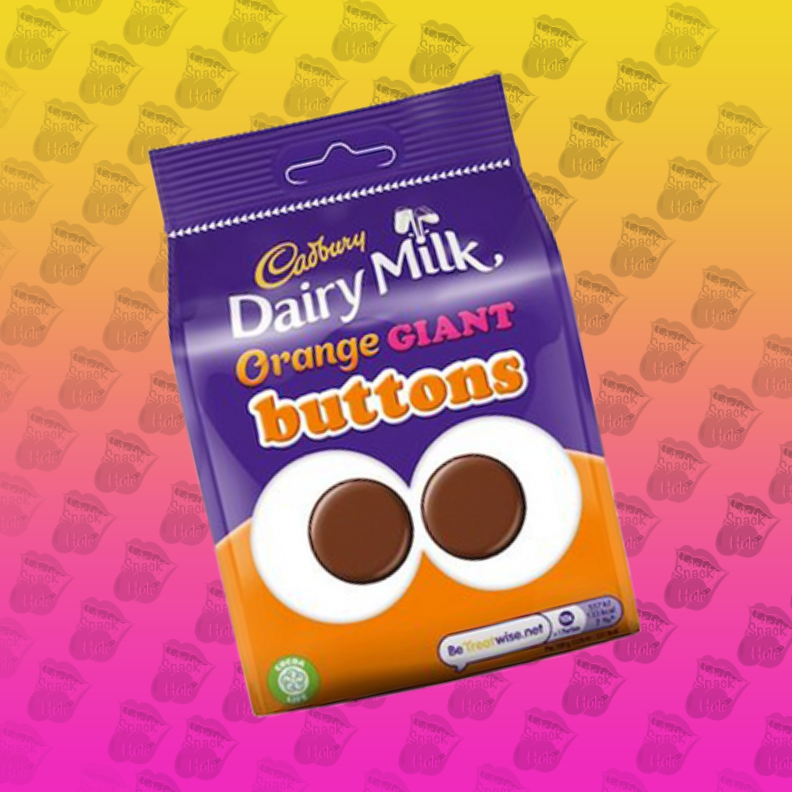 Cadbury giant orange buttons