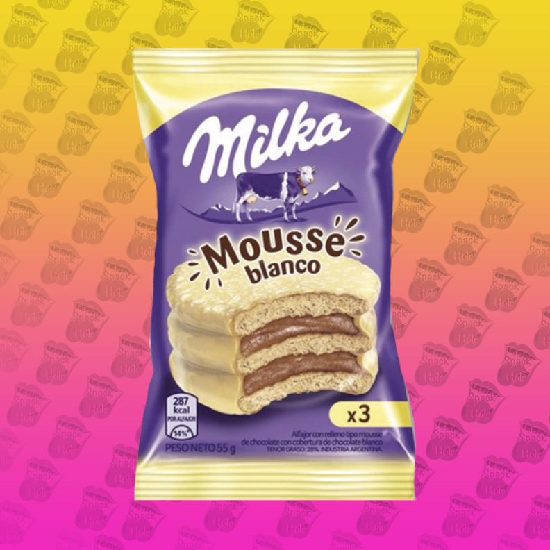 Milka Alfajor White Chocolate