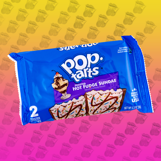 Pop Tarts Frosted Hot Fudge Sundae (Pack of 2 pastries)