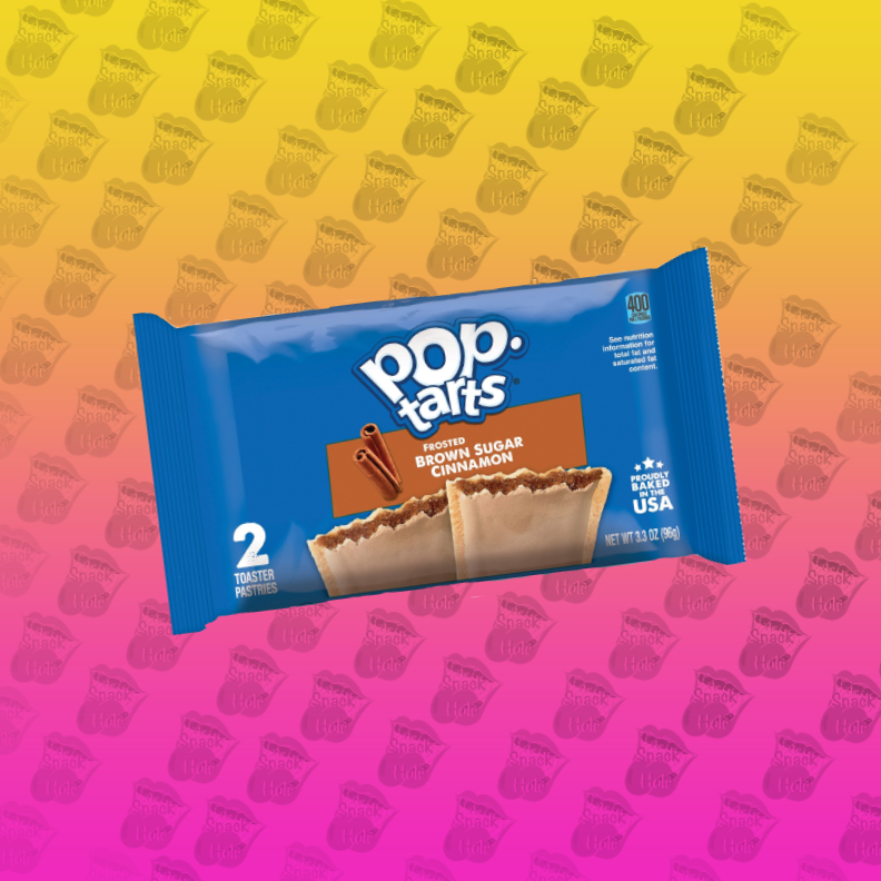 Pop Tarts Frosted Cinnamon Brown Sugar (Pack of 2 toaster pastries)