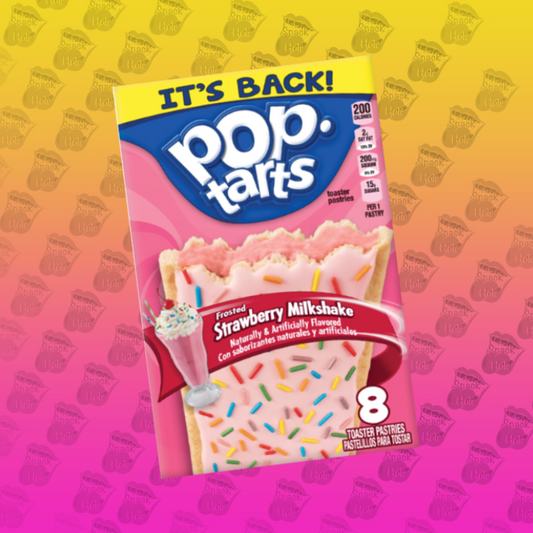 Pop Tarts Frosted Strawberry Milkshake (Pack of 2 pastries)