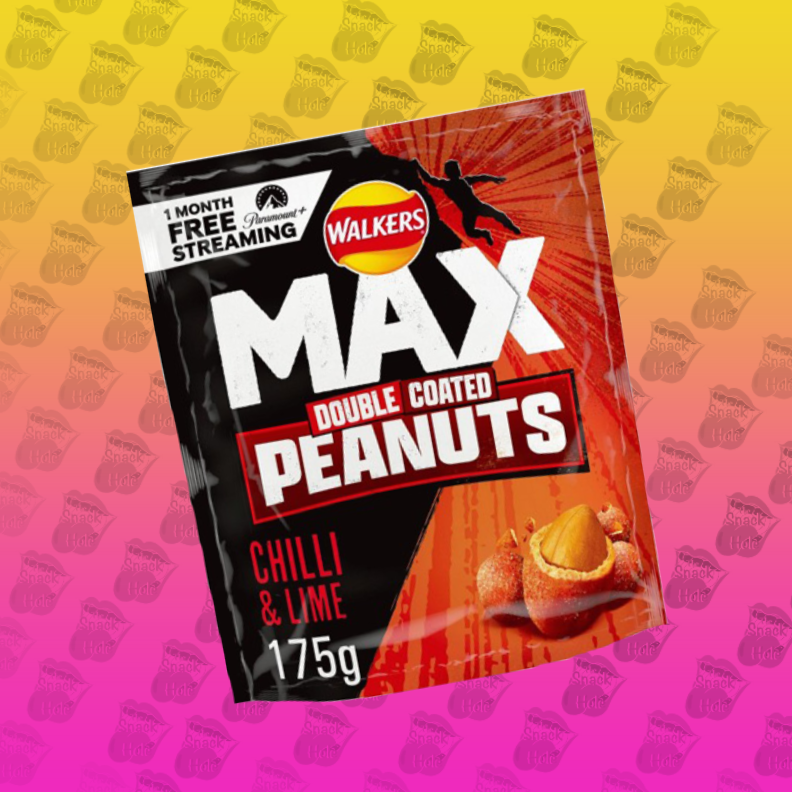 Walkers Max Double Coated Peanuts Chili Lime